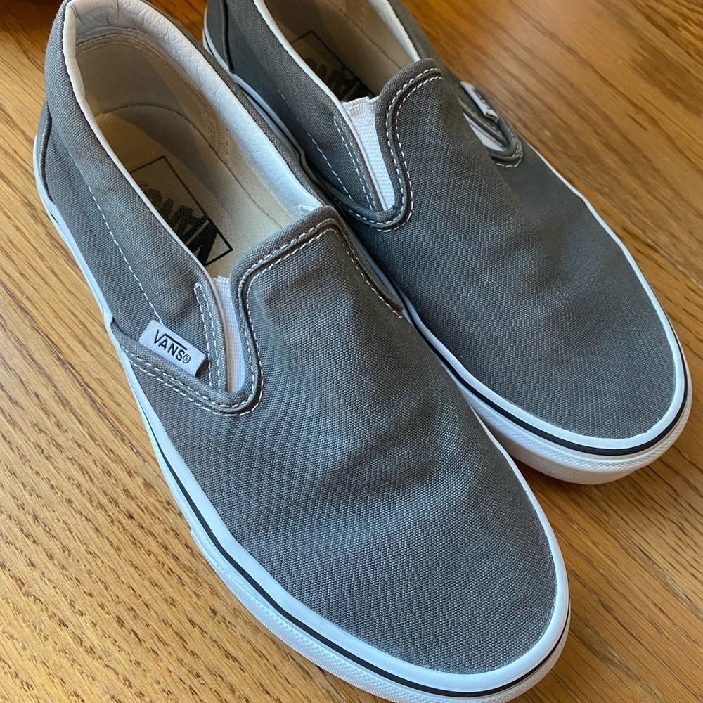 vans classic gray